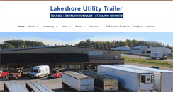 Desktop Screenshot of lakeshoreutility.com